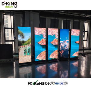 Indoor Digital Signage Fold-Able LED <b>Poster</b> Display Screen Wifi 4G USB P1.8 P2 P2.5 P3 LED Window Banners Video Wall Board - Product Image 2