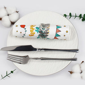 Serviettes <span class=keywords><strong>de</strong></span> <span class=keywords><strong>table</strong></span> rondes personnalisées en papier imprimé pour mariage, avec logo <span class=keywords><strong>de</strong></span> boisson, pour événements festifs - Product Image 3