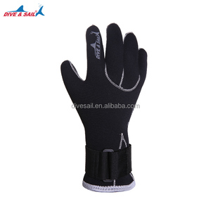 <span class=keywords><strong>Gants</strong></span> de <span class=keywords><strong>plongée</strong></span> sous-marine DIVE&SAIL en néoprène extensible 3 mm, super élastiques, protection UV, imperméables, doigts entiers - Product Image 6