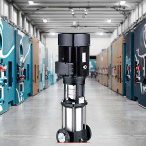 Bomba centrífuga vertical multietapa de 220 V de alta presión para sistemas de suministro de agua industrial y hotelero, bomba de refuerzo para edificios de gran altura - Product Image 5