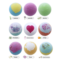 Bliss fait à la main bulle et flottant Fizzies Spa Kit peau sèche hydrater bombes de bain coffret cadeau pour la Saint-Valentin et Noël