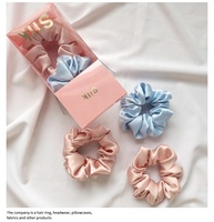 Accessoires de cheveux à la mode sur le chouchou de cheveux en soie de grande taille et de grande taille de haute qualité