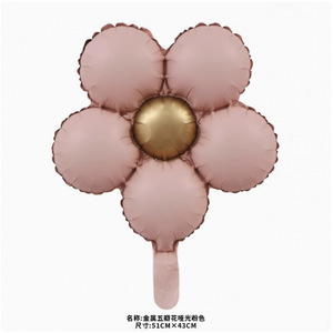 Instagram stoviglie e decorazioni con palloncini e fiori color crema retrò per feste di <span class=keywords><strong>compleanno</strong></span> di <span class=keywords><strong>un</strong></span> mese e <span class=keywords><strong>un</strong></span> <span class=keywords><strong>anno</strong></span> per uscite primaverili - Product Image 6