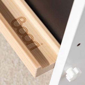 只有B2B Boori支架儿童磁性书写绘图板和儿童木制书房二合一绘图板木材 - Product Image 3