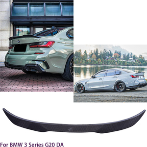 Aileron de coffre arrière en fibre de carbone style nid d'abeille DA pour BMW Série 3 G20 G28 & M3 G80 2018-2025 - Product Image 2
