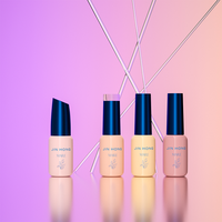 9ml benutzer definierte Mini-Display Farbe rundes Auge Katzen gel Set leere UV-Nagellack Glasflaschen