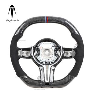 Volante in Fibra di Carbonio per <span class=keywords><strong>BMW</strong></span> <span class=keywords><strong>Serie</strong></span> E90 F30 F10 X5M X6M M3 M5, Personalizzazione LED, Sportivo, in PU Durevole - Product Image 2