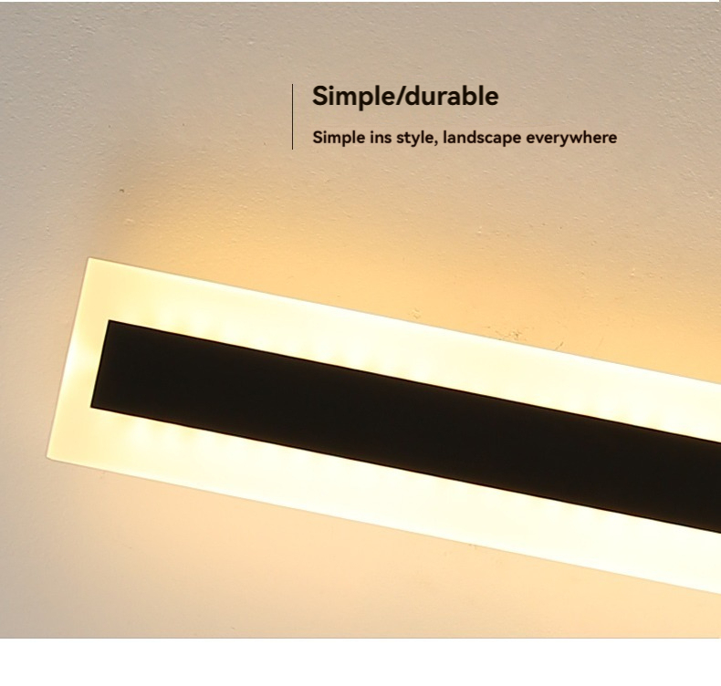 Balcony Terrace Decoration Lighting Lamp 1light Led Waterproof Outdoor Wall Light for Garden Living Room Wall Washer · image 2