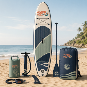 Planche de <span class=keywords><strong>SUP</strong></span> <span class=keywords><strong>gonflable</strong></span> portable pour débutants, planche de surf en PVC personnalisée à 3 ailerons pour sports nautiques, équipement de paddle board pour passionnés - Product Image 6