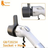 Support de chargeur Feyree GBT pour voiture électrique, chargeur AC EV 7kW/11kW/22kW, support de station murale EVSE EV