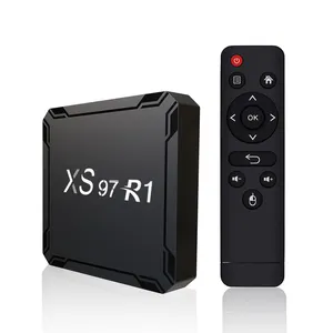 2024 새로운 사용자 정의 XS97 R1 Mali-G31 MP2 S905W2 2.4G + 5G 와이파이 스마트 안드로이드 TV 박스 저렴한 가격