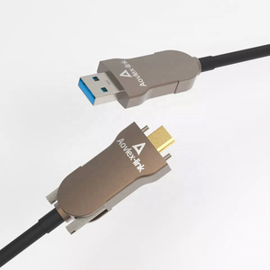 <span class=keywords><strong>AOC</strong></span> USB3.0 Type A Mâle vers Type C Mâle avec Câble Optique Actif USB 3.0 à Verrouillage à Vis pour Caméra Industrielle - Product Image 4