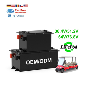 แบตเตอรี่ลิเธียม 64v 60v อายุการใช้งานยาวนาน 100ah 200ah สำหรับรถกอล์ฟ กล่องแบตเตอรี่พร้อมแร็ค GP51105 1  ประสิทธิภาพพลังงานที่ทรงพลัง  จ่ายไฟได้สูง - Product Image 2