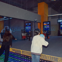 SQactivaPlay Nouvelle Machine de Simulation de Tir au Panier de Basket Électronique en Métal pour Intérieur, Compatible 110V/220V/380V pour l'Entretenissement
