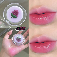 Lip Balm Alami Grosir, Lipstik Buah-Buahan, Formula Jelly Pengubah Warna, Melembapkan, Tahan Air, Kosmetik Lip Balm