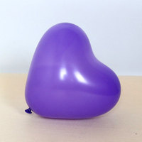 Ballon en forme de u avec imprimé coeur, couleur rouge, vente en gros