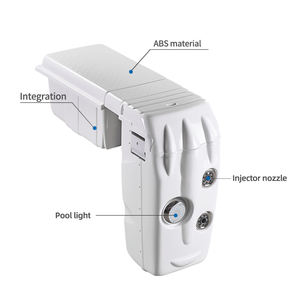 Filtre et nettoyeur mural pour <span class=keywords><strong>piscine</strong></span> sans tuyauterie avec système d'écumoire et d'aspiration, pompe 1,5 CV, débit de 15 m3/h - Product Image 3