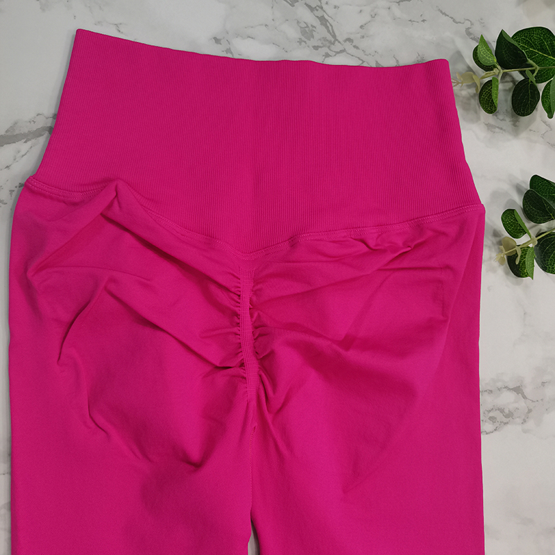 Leggings Deportivos Mujer HAOLEI - Push Up, Cintura Alta (Tallas Grandes)