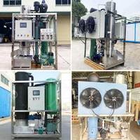 Máquina de Hielo Industrial Comercial con Motor Eléctrico, de 300 kg a 5 Toneladas, Alta Productividad, Capacidad Personalizable para Negocios