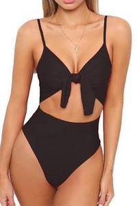 DS Bow Knot Blanc Natation Wading Sports Femme <span class=keywords><strong>Maillot</strong></span> <span class=keywords><strong>de</strong></span> <span class=keywords><strong>bain</strong></span> une pièce <span class=keywords><strong>grande</strong></span> <span class=keywords><strong>taille</strong></span> conservateur - Product Image 3
