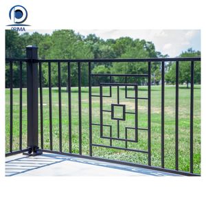 Optima Garde-corps de balcon en acier inoxydable avec revêtement en poudre de style contemporain, câble de 6 mm - Product Image 5