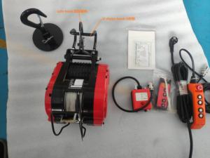 Alat Angkat Tali Kawat Listrik Mini Tipe DU Portabel Kapasitas 75-500 KG Aplikasi Luas Berat 8-28 KG - Product Image 4