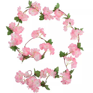 <span class=keywords><strong>Fiori</strong></span> Artificiali di Ciliegio per Decorazione Pareti, Copertura Tubi Climatizzatori, Sedia in Rattan, Matrimoni, Natale, Halloween - Product Image 5