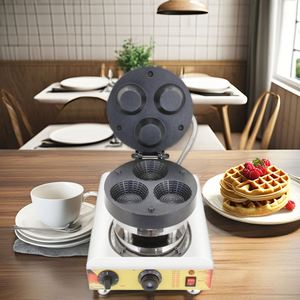 Machine à gaufres pour crème glacée électrique manuelle de haute qualité, meilleure machine à grignoter pour un usage domestique en vente - Product Image 2