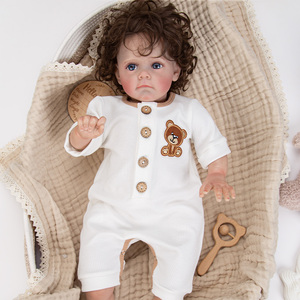 <span class=keywords><strong>Neonato</strong></span> <span class=keywords><strong>orsacchiotto</strong></span> ricamato tuta per vestiti <span class=keywords><strong>tutina</strong></span> per bambino manica lunga <span class=keywords><strong>tutina</strong></span> body per bambino 0-24 mesi - Product Image 6