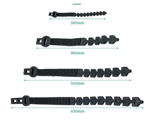 30cm-60cm Strong Heavy Soft Plastic Flexible <strong>Rubber</strong> <strong>Tree</strong> <strong>Ties</strong> Supports Adjustable <strong>Tree</strong> Straps Training Reusable Duty <strong>Tree</strong> <strong>Ties</strong> - Product Image 1