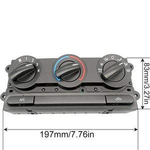 Ford F-150 Air Conditioning Control Panel <b>Switch</b> 6L3Z19980AA 6L3419980AA 599-172 <b>12V</b> Electric - Product Image 4