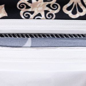 3D in đám cưới thêu Unicorn và ngựa bộ đồ giường đặt sợi nhỏ trải giường Bộ - Product Image 5