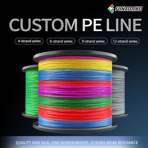สายเบ็ดตกปลาถัก Funadaiko Custom PE 4X 8X 9X 12X สายมัลติ<span class=keywords><strong>ฟ</strong></span>ิลาเมนต์สำหรับปลา<span class=keywords><strong>คา</strong></span><span class=keywords><strong>ร์</strong></span>พ คุณสมบัติลอยน้ำ - Product Image 3