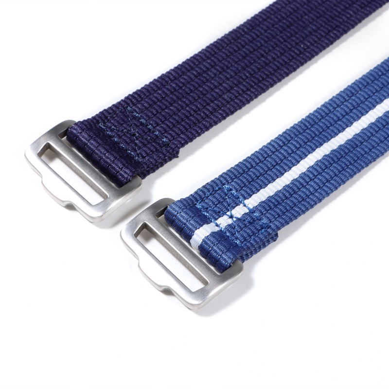Wholesale Classic One Piece Hook and Loop 22mm Watch Straps 20mm Nylon Watch Bracelet