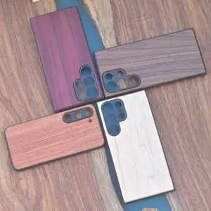 Newest Arrival Wood Case For Samsung S23 Cases Phone Wooden Cover For S23 PLUS S22 Ultra High Quality Manufacturer