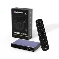 Boîtier TV intelligent Vseebox V6 Plus Android 14 8K Amlogic S905 Quad Core, écran partagé, grand espace, décodeur rapide 4K