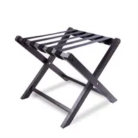 LAICOZY Hotel Bedroom Foldable Solid Wood Luggage Rack With Stand