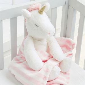 Plush Animal Unicorn <strong>Bear</strong> Toy <strong>Blanket</strong> Super Soft Fleece <strong>Blanket</strong> for Baby - Product Image 3
