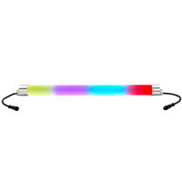 Alto Brillo 0.5M 1M DC24V 40mm 360 °   Tubo LED de Píxeles RGB RGBW de 144 LED, DMX512, 8 bits, 16 bits, para Decoración de Escenarios de Bares y DJ