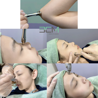 Appareil de beauté pour dermabrasion au diamant avec aspiration sous vide pour l'extraction des points noirs et l'élimination des peaux mortes