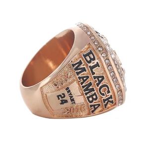 Bague de championnat de basket-ball commémorative <span class=keywords><strong>Kobe</strong></span> <span class=keywords><strong>Bryant</strong></span> Lakers 2016, Cadeaux de mode, Bijoux de haute qualité - Product Image 4