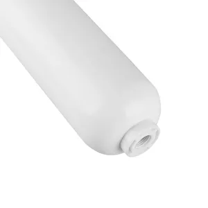 Cartridge Filter air alkali 12 inci, dapat diisi ulang Media karbon penyaringan air rumah tangga 50 GPD aliran plastik daya Manual