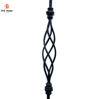 Populaire 1/2 "Creux Balustres En Fer avec Grand Panier pour le Marché Canadien