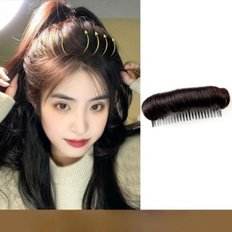 Cepillo de pelo con cojín de aire portátil, peine de estilo clásico, con mango de ABS/bambú/plástico para viajes, logotipo personalizado - Product Image 1