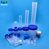 Hanheng, 5ml, 30ml, 40ml, 60ml, 100ml, 120ml, muestra de orina desechable, contenedor de orina, taburete, taza con graduación moldeada
