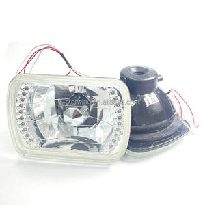 Phares de voiture et camion à faisceau semi scellé avec led, 7 pouces, 6052, produit d'usine, vente en gros - Product Image 6