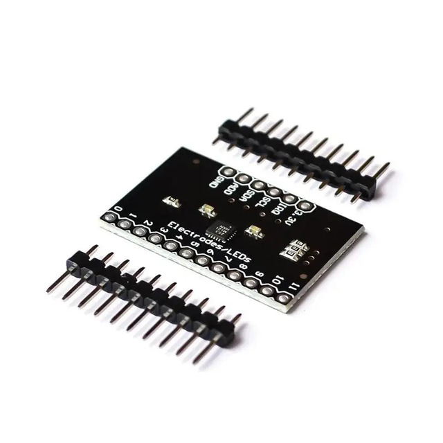 MPR121 Breakout Board 12 Channel Capacitive Touch Sensor I2C Interface Development Board