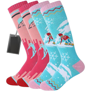 Towel Bottom Sweat-Absorbent Sport Fashionable Children <strong>Socks</strong> Winter Thick Warm <strong>Socks</strong> for <strong>Kids</strong> <strong>Ski</strong> Hiking Snowboard <strong>Socks</strong> - Product Image 1