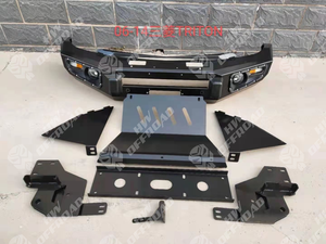 Defensa Delantera Tumbaburros sin Aro Ultimate Guard para Mitsubishi Triton <span class=keywords><strong>L200</strong></span> 2006-2014 Kit de Carrocería Facelift Conversión de Parachoques - Product Image 3