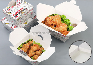 Eco-friendly Biodegradable Disposable Kraft Paper Mailer <b>Boxes</b> <b>Foldable</b> with Handle Custom Print Logo for Food Takeout - Product Image 4